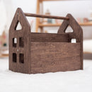 Dark Walnut Montessori Book Shelves