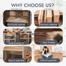 Stable Montessori Tower: Wooden Growing Chair - Ivory