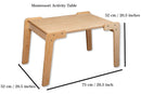 Montessori Table and Chair Set