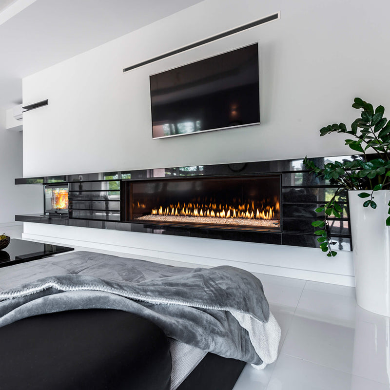 Montigo Distinction 63" Single Sided Linear Direct Vent Natural Gas Fireplace [D6315NI-2] (SAK34218)