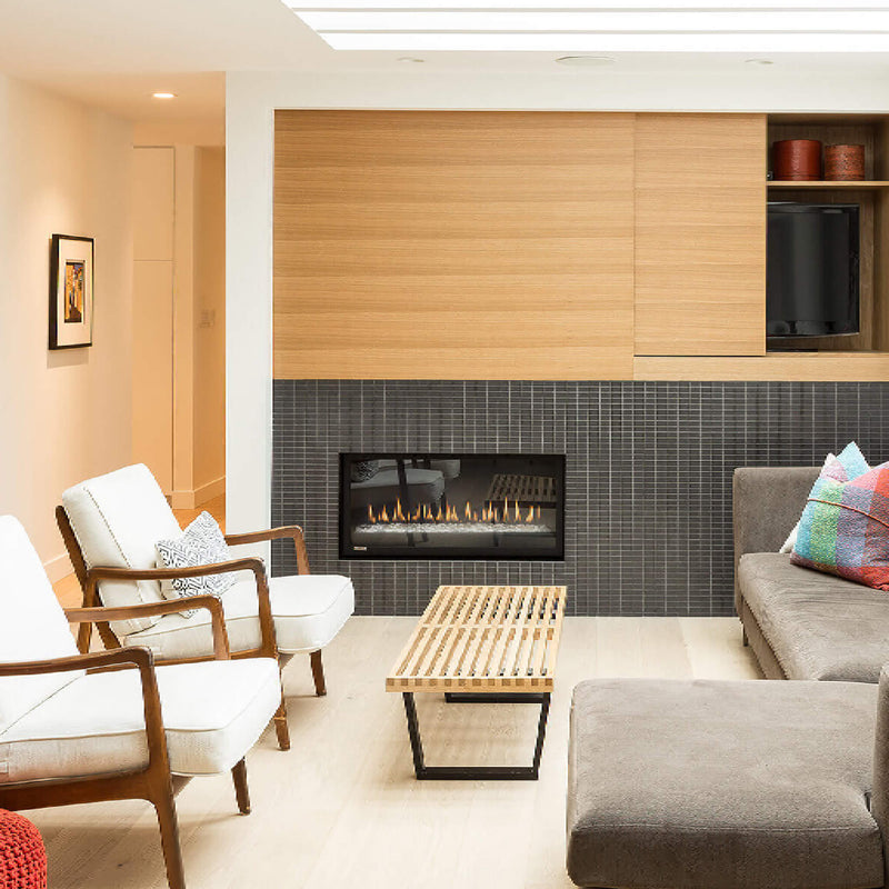 Montigo Phenom PL42DF 32K BTU Basic Direct Vent Natural Gas Fireplace [PL42DFNI] (SAK83465)