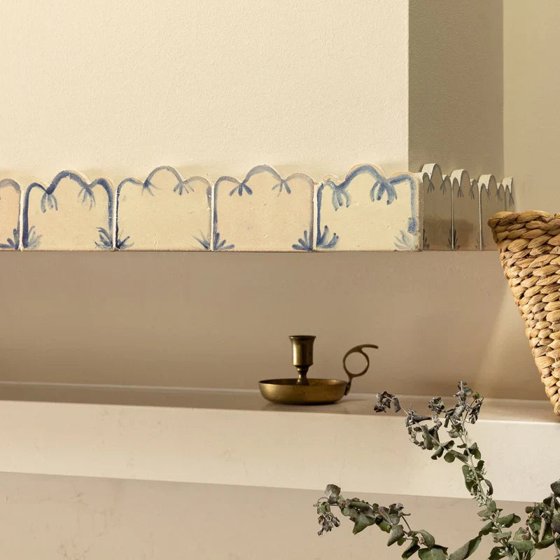 Tres Azul Border by Tilesofezra