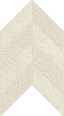 Mood Limestone Mosaic Chevron 3d Look Porcelain Mosaics 7.44x10