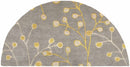 Elsu Mustard Wool Area Rug