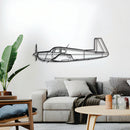 M20E Metal Aircraft Wall Art - NCP0105 by Navigate Craft