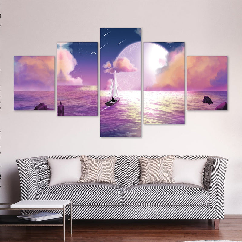 Moonlight Dream Canvas - 5 Panel