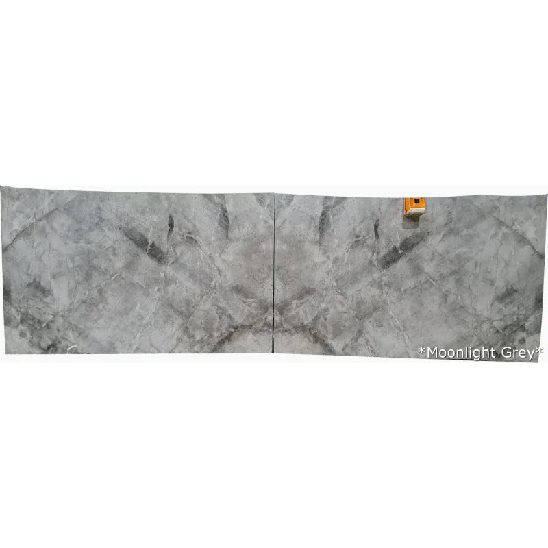 Moonlight Gray Bookmatching Polished Marble Slab