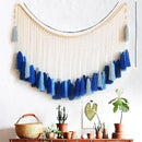 GobekUsa Moroccan Bohemian Wall Decor Tapestry Curtain Homestay Woven Macrame Sofa Tapestry Livingroom Wall Boho Decoration Home Decor