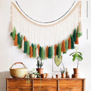 GobekUsa Moroccan Bohemian Wall Decor Tapestry Curtain Homestay Woven Macrame Sofa Tapestry Livingroom Wall Boho Decoration Home Decor
