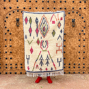 GobekUsa Moroccan Handmade Azilal Carpet 1.5m x 1m