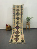 GobekUsa Moroccan Handmade Azilal Rug 3m x 0.7m