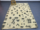 GobekUsa Moroccan Handmade Beni Ouarain Carpet 2.5m x 1.5m