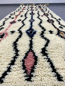 GobekUsa Moroccan Handmade Beni Ouarain Rug 2.5m x 0.7m