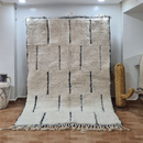 GobekUsa Moroccan Handmade Beni Ouarain Rug 2.5m x 1.5m