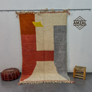 GobekUsa Moroccan Handmade Beni Ouarain rug 2.5m x 1.5m