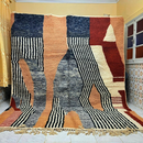 GobekUsa Moroccan Handmade Beni Ouarain Rug 3m x 2.5m