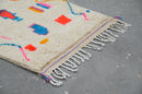 GobekUsa Moroccan Handmade Traditional Azilal Hallway Rug 312 X 84 Cm
