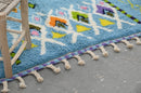 GobekUsa Moroccan Handmade Traditional Azilal Rug 236 X 160 Cm