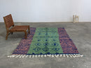 GobekUsa Moroccan Handmade Traditional Azilal rug 243 X 157 cm
