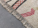 GobekUsa Moroccan Handmade Traditional Azilal Rug 250 X 155 Cm