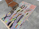 GobekUsa Moroccan Handmade Traditional Azilal Rug 252 X 146 Cm
