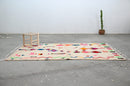 GobekUsa Moroccan Handmade Traditional Azilal Rug 262 X 142 Cm