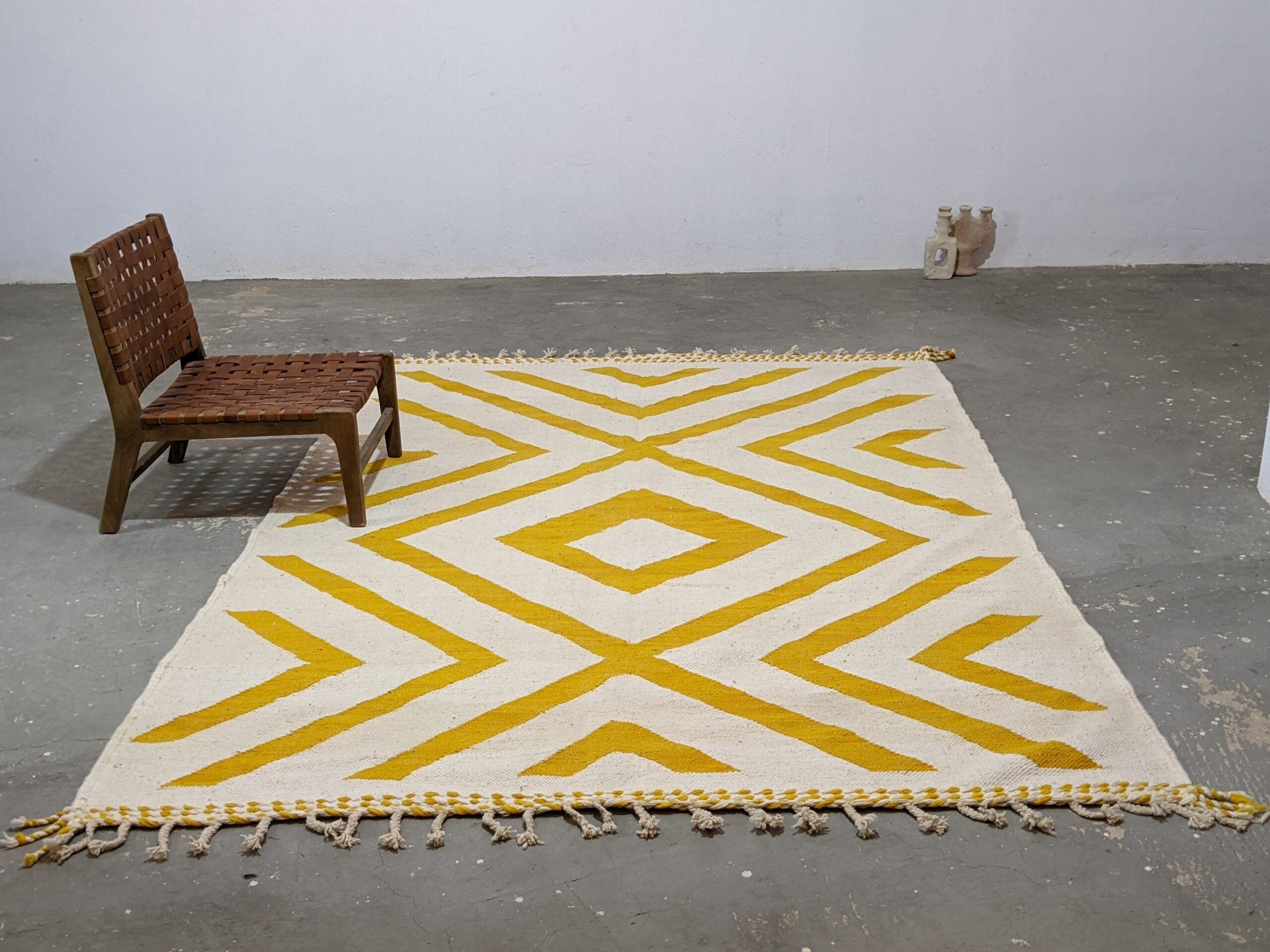 Moroccan Handmade Traditional Azilal Rug 303 X 206 cm