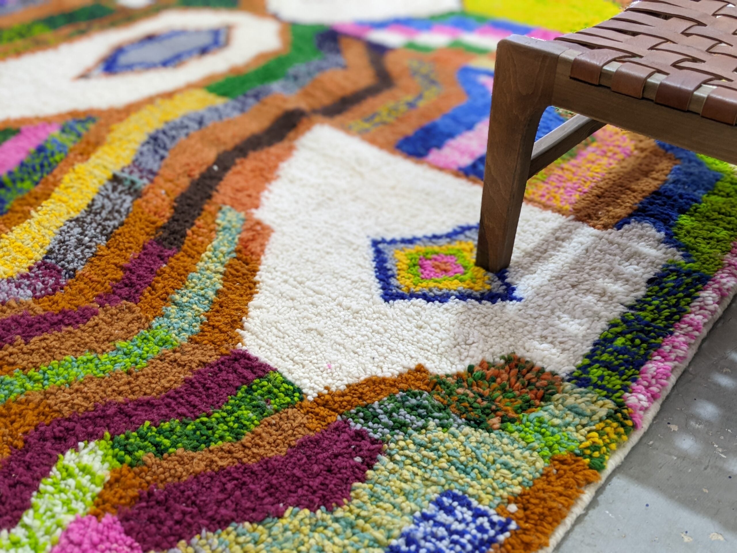 Moroccan Handmade Traditional Azilal Rug 304 X 200 cm