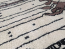 GobekUsa Moroccan Handmade Traditional Azilal Rug 317 X 215 Cm