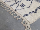 GobekUsa Moroccan Handmade Traditional Beni Ouarain Rug 244 X 157 Cm