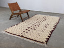 GobekUsa Moroccan Handmade Traditional Beni Ouarain Rug 252 X 137 Cm