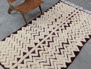 GobekUsa Moroccan Handmade Traditional Beni Ouarain Rug 252 X 137 Cm