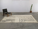 GobekUsa Moroccan Handmade Traditional Beni Ouarain Rug 285 X 194 cm