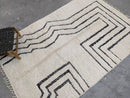 GobekUsa Moroccan Handmade Traditional Beni Ouarain Rug 285 X 194 cm