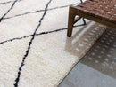 GobekUsa Moroccan Handmade Traditional Beni Ouarain Rug 292 X 202 cm