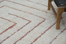 GobekUsa Moroccan Handmade Traditional Beni Ouarain Rug 302 X 200 Cm