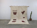 GobekUsa Moroccan Handmade Traditional Beni Ouarain Rug 303 X 214 Cm