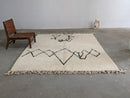 GobekUsa Moroccan Handmade Traditional Beni Ouarain Rug 310 X 210 Cm