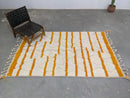 GobekUsa Moroccan Handmade Traditional Berber Beni Ouarain Rug 248 X 158 Cm