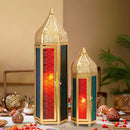 Set of 2 Decorative Ramadan Candle Lanterns by JHY DESIGN