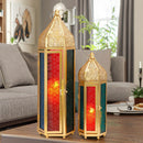 Set of 2 Decorative Ramadan Candle Lanterns by JHY DESIGN