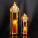 Set of 2 Decorative Ramadan Candle Lanterns by JHY DESIGN
