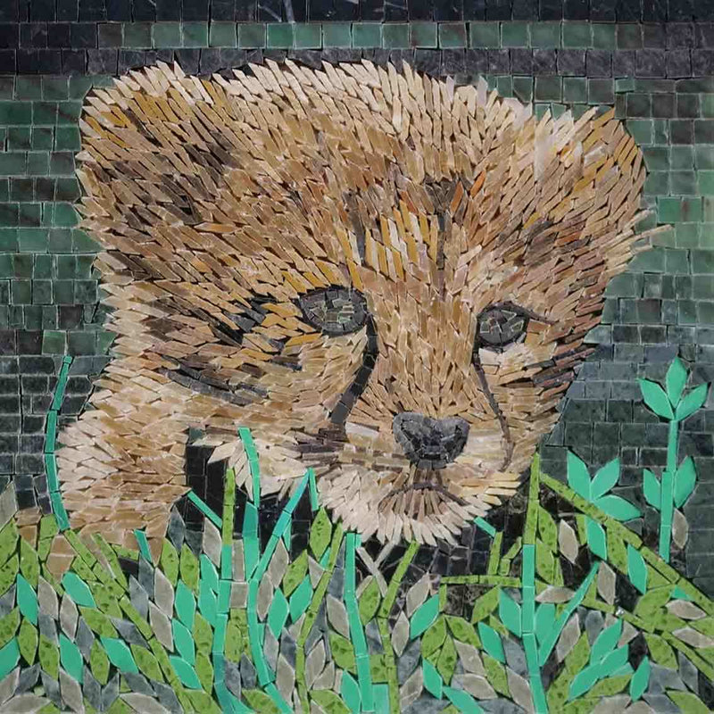 Mosaic Animal Art - Simba