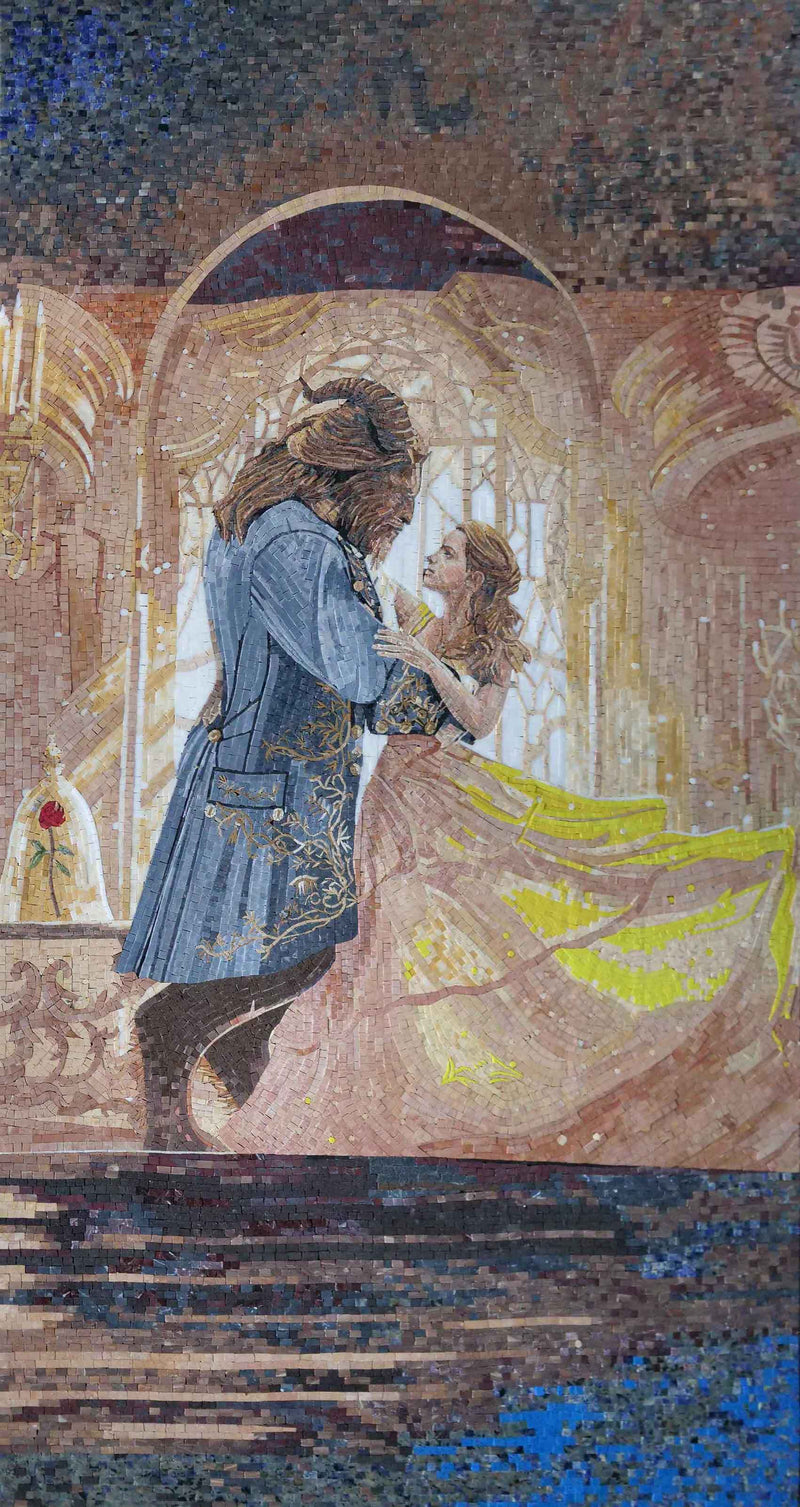 Beauty & The Beast Mosaic Design