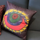 Mosaic eye cotton pumpkin pillowcase living room decor by Decorbites