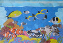 Mosaic Ocean Scene - Fish Art