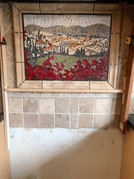 Tuscan Ville's Inspiring Mosaic Designs