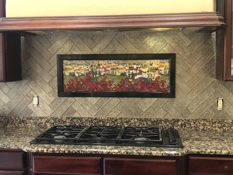 Tuscan Ville's Inspiring Mosaic Designs