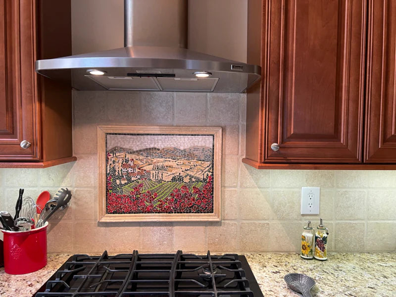 Tuscan Ville's Inspiring Mosaic Designs