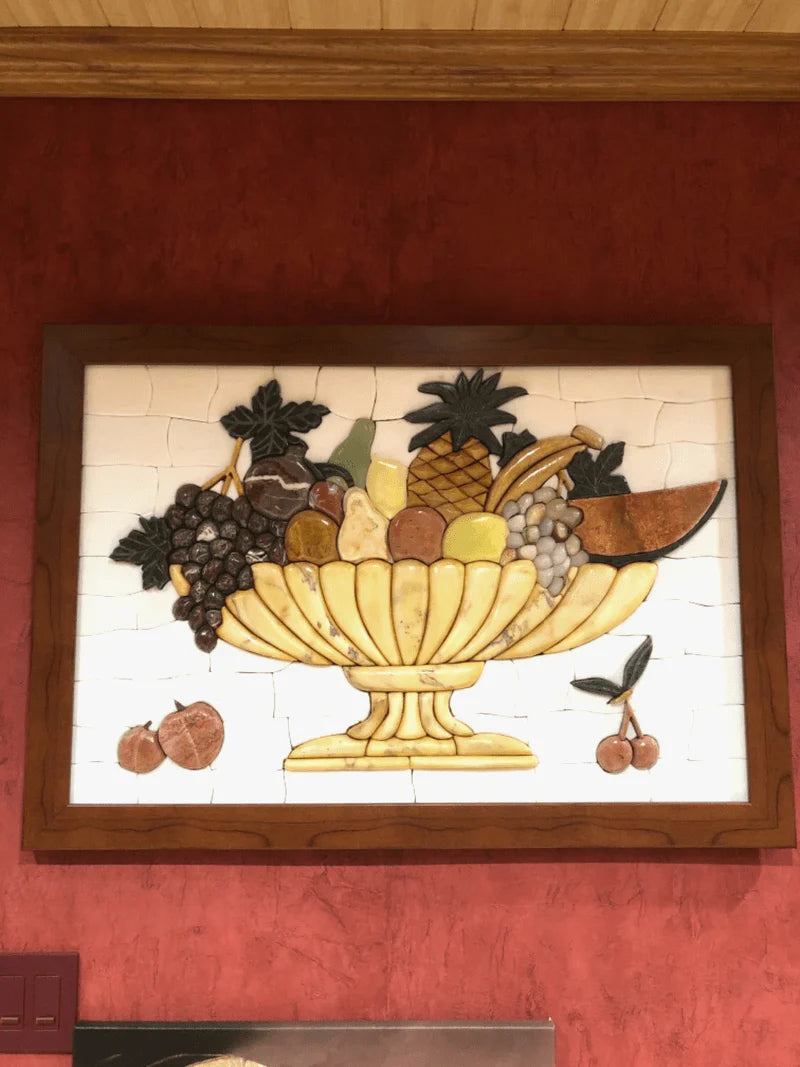 Pietre Mosaic Fruit Bowl: A Masterpiece of Elegance